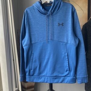 Under Armour‎ Two-Tone Blue Hoodie Size M